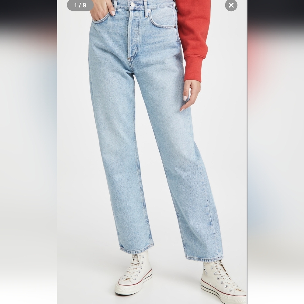 AGOLDE 90s Mid Rise Straight Jeans